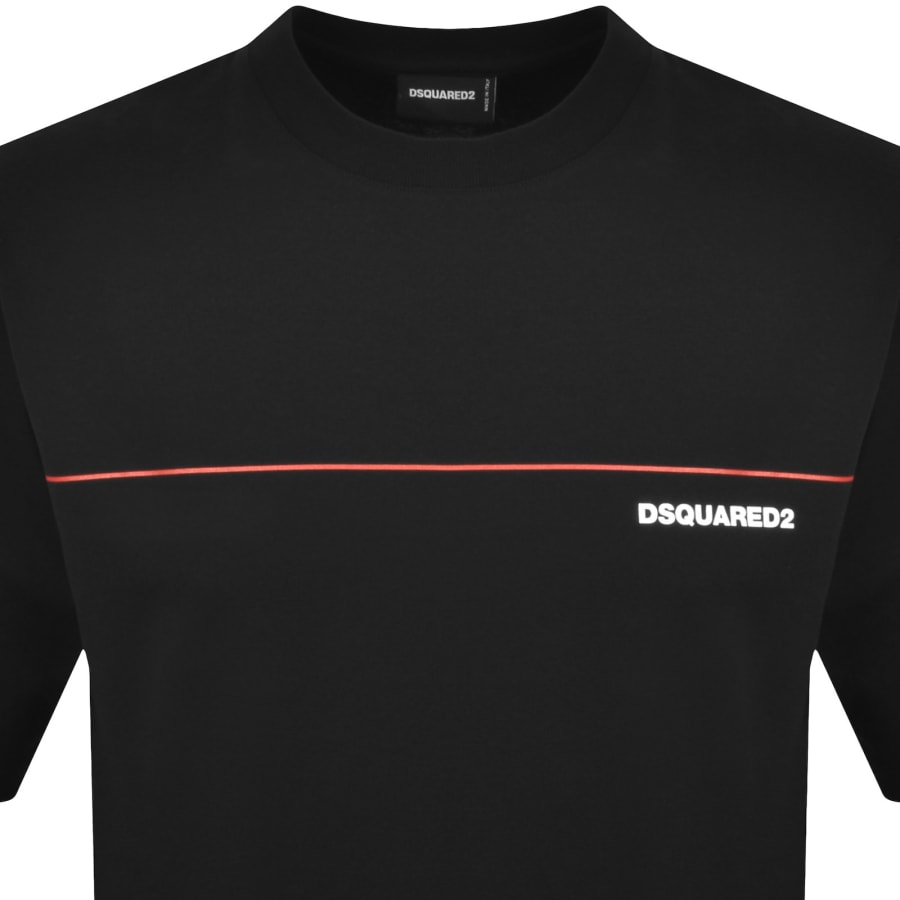 Image number 2 for DSQUARED2 Loose Fit T Shirt Black