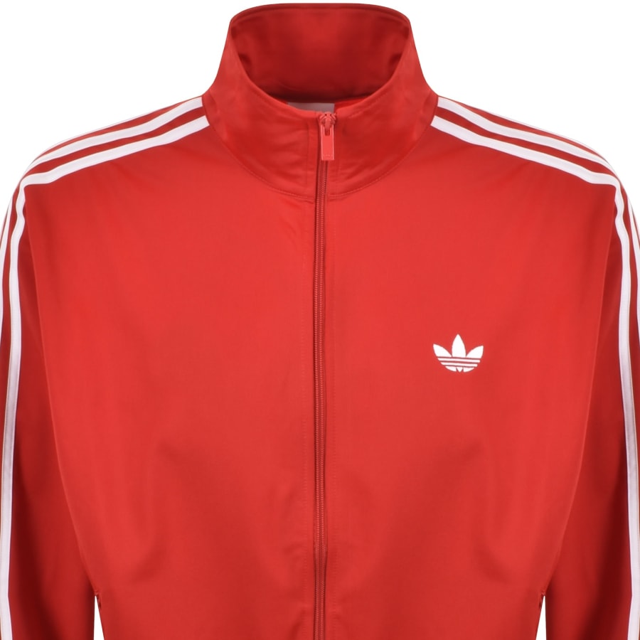 Image number 2 for adidas Originals Firebird Track Top Red