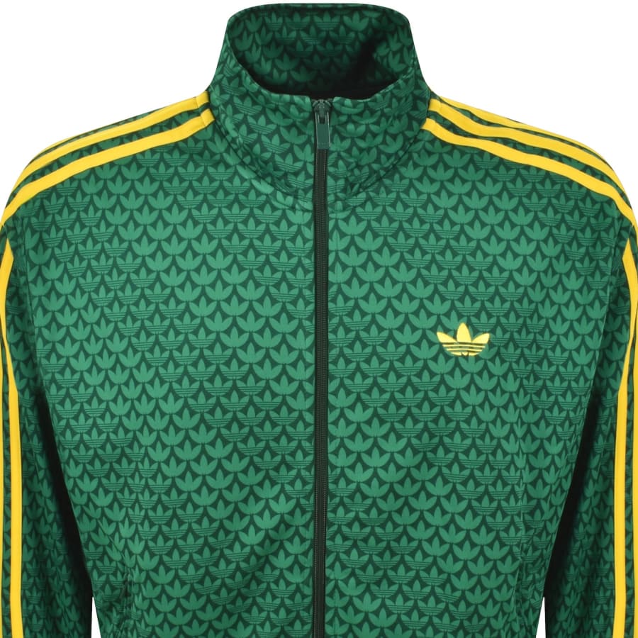 Image number 2 for adidas Originals Firebird Track Top Green