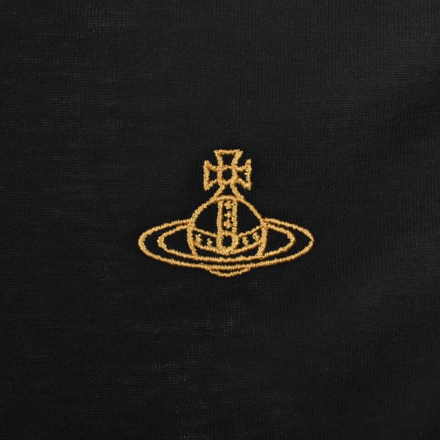 Image number 3 for Vivienne Westwood Logo T Shirt Black