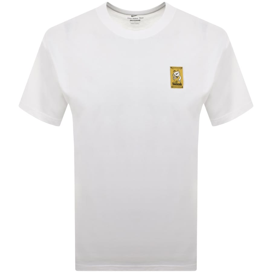 Image number 2 for Nike Sportswear Cafe Swoosh T Shirt White
