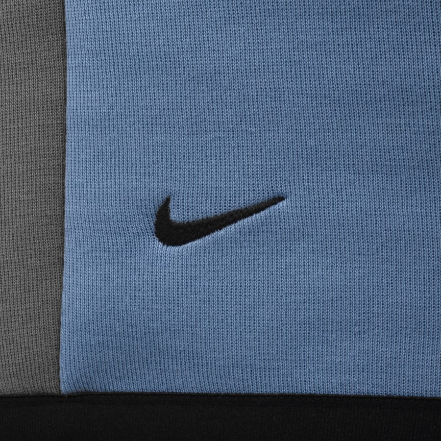 Image number 3 for Nike Tech Windrunner Fleece Hoodie Grey