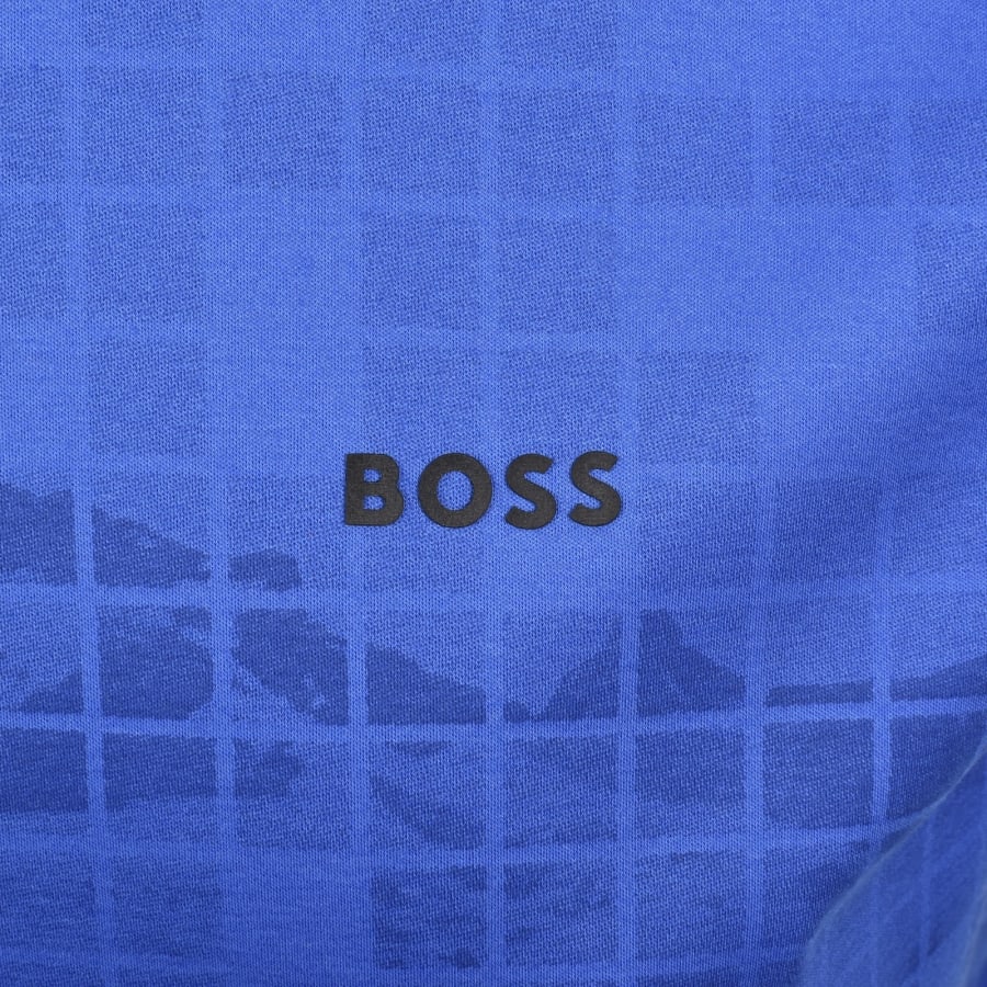 Image number 3 for BOSS Clash T Shirt Medium Blue