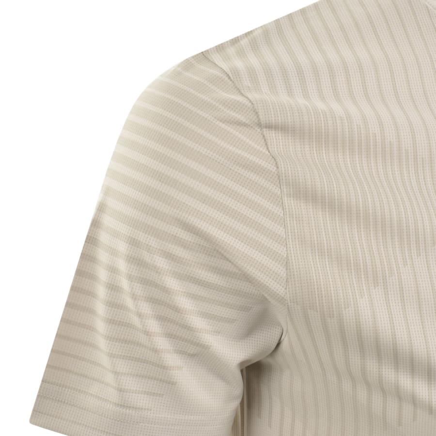 Image number 5 for BOSS Active Push Slim Fit T Shirt Beige