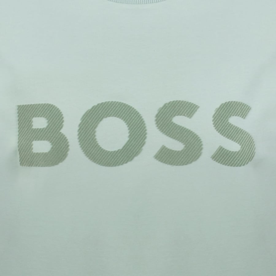 Image number 3 for BOSS Iconic Logo T Shirt Blue