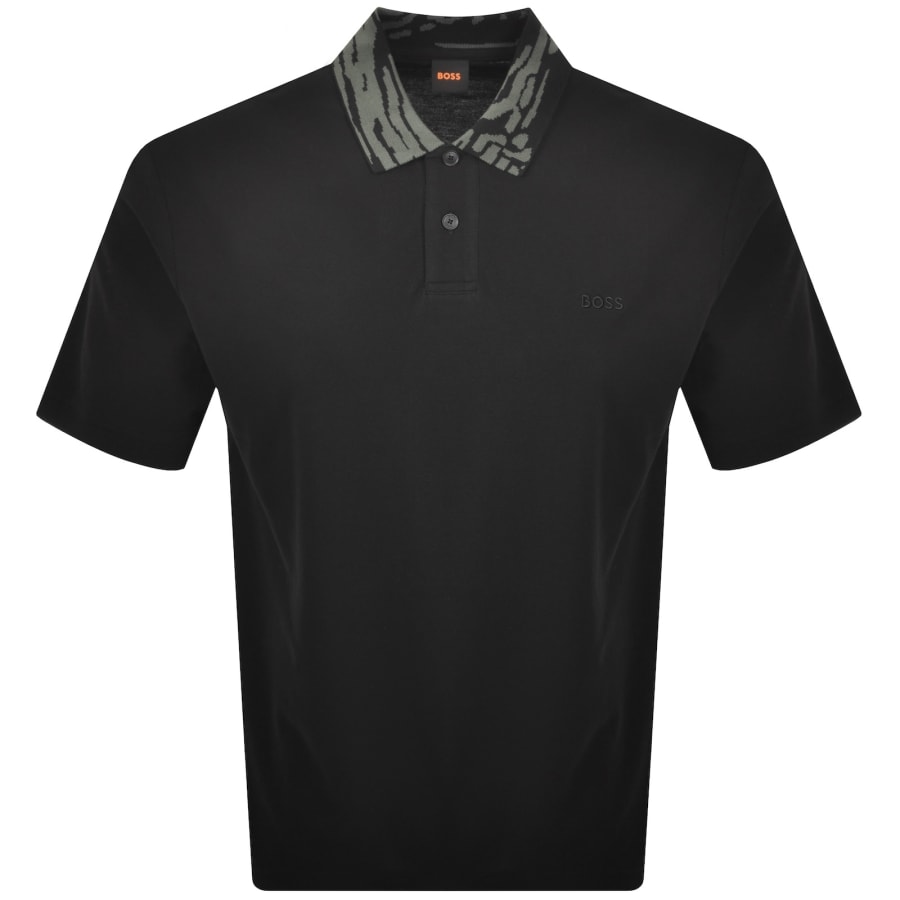 Image number 1 for BOSS Pe Wildnature Polo T Shirt Black