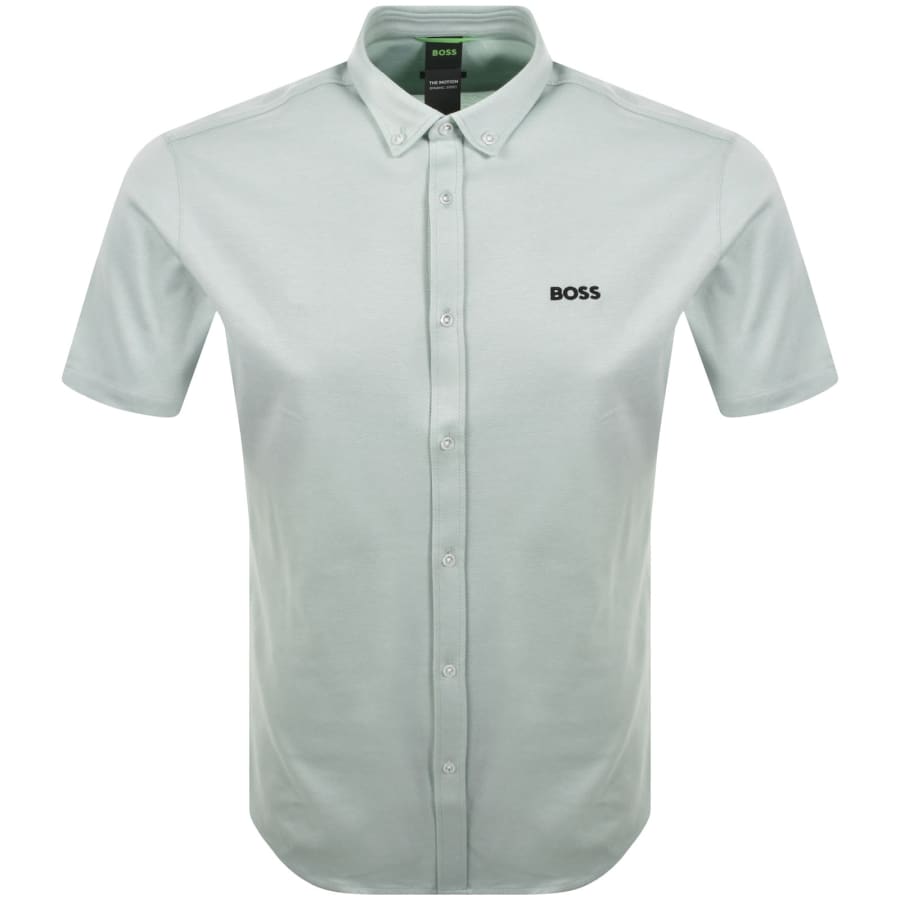 Image number 1 for BOSS ST Motion Short Sleeve Shirt Blue