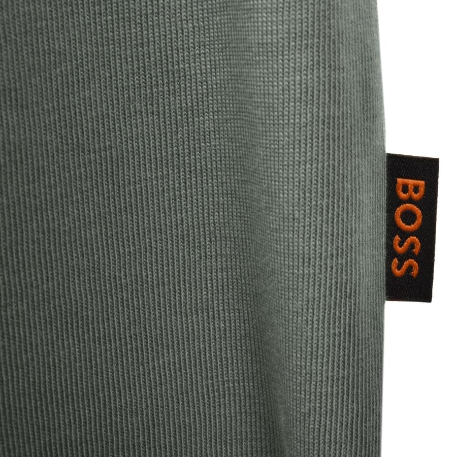 Image number 4 for BOSS Plain T Shirt Grey