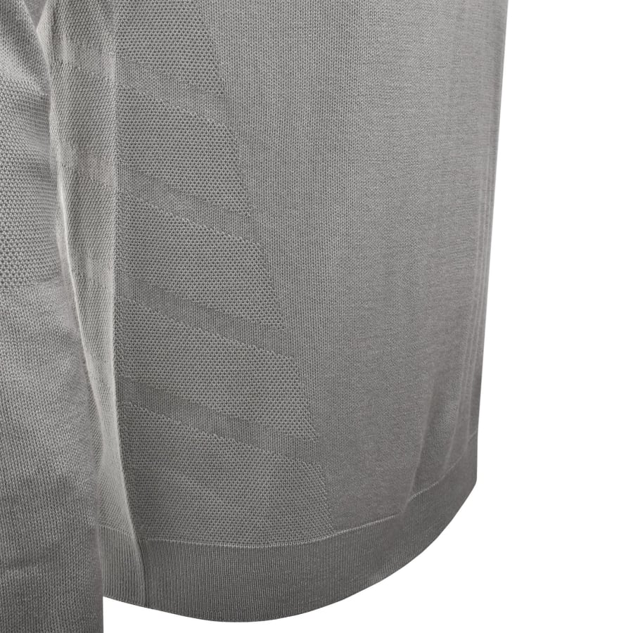 Image number 5 for BOSS Tour Seamless Knit Jumper Grey