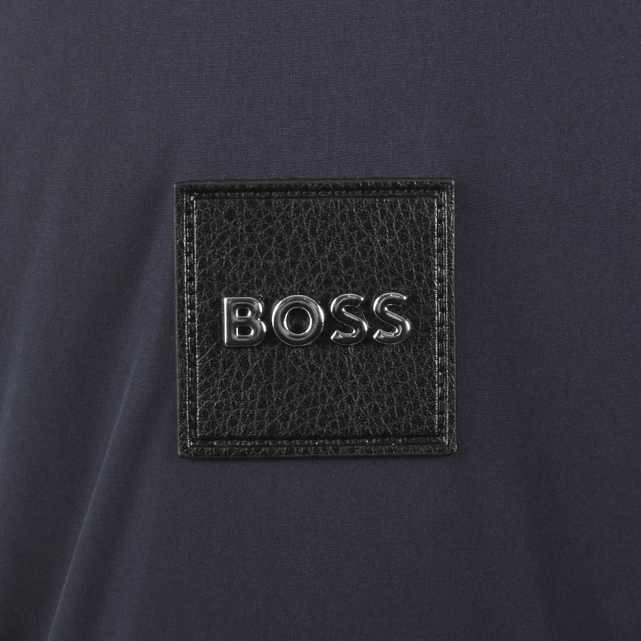 Image number 4 for BOSS H Clase Padded Jacket Navy