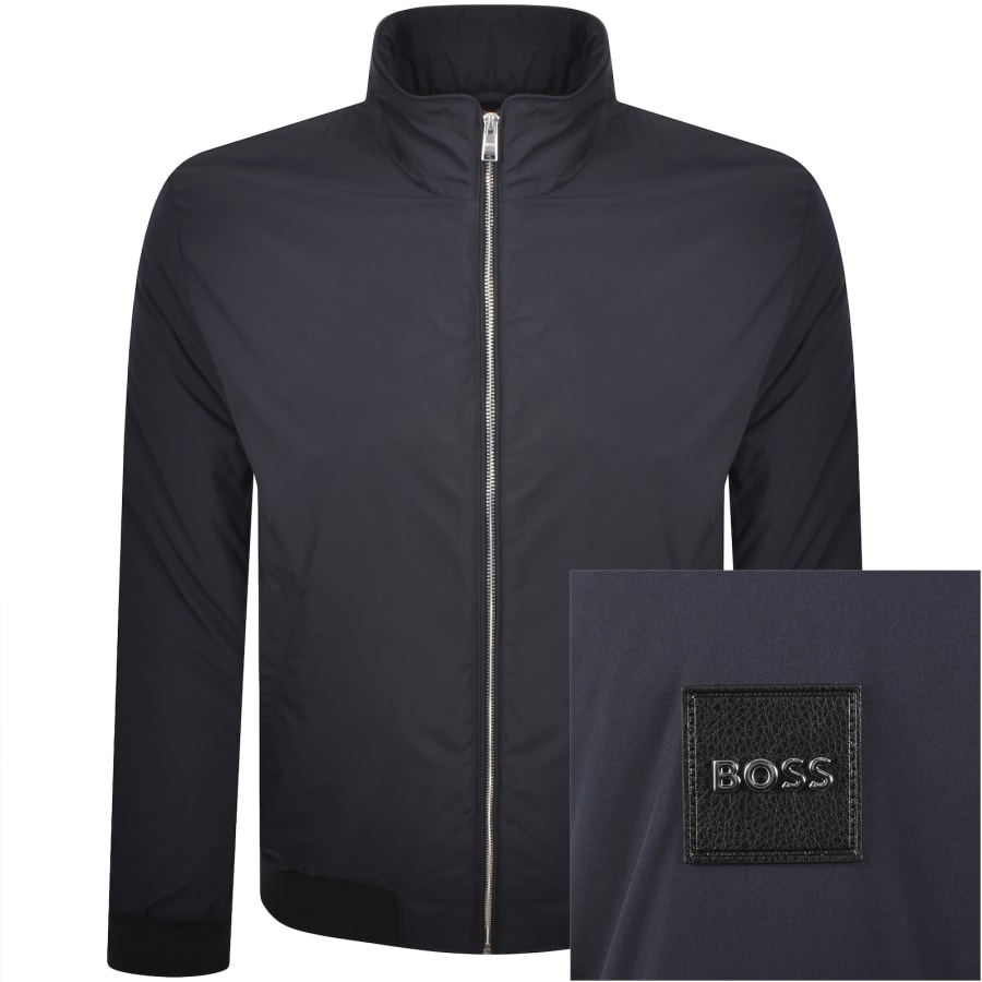 Image number 1 for BOSS H Clase Padded Jacket Navy