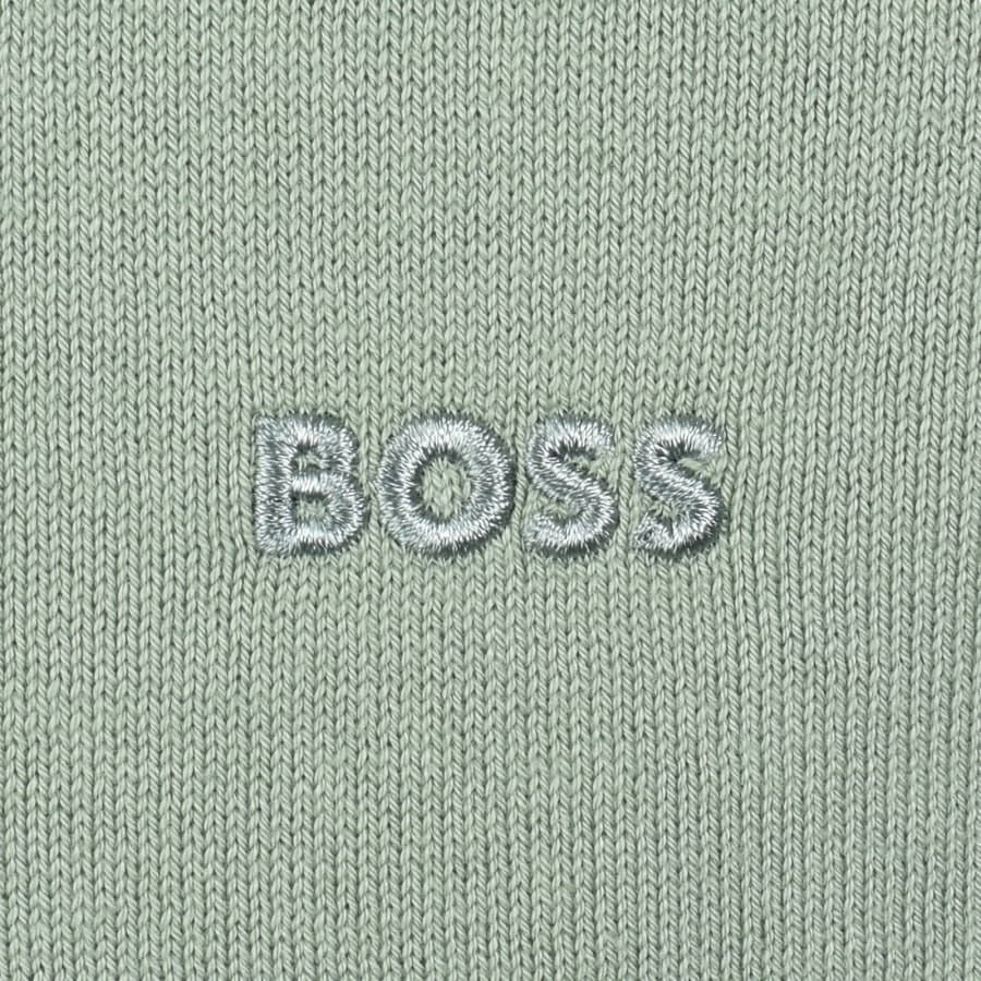 Image number 3 for BOSS Upacas Knit Jumper Green