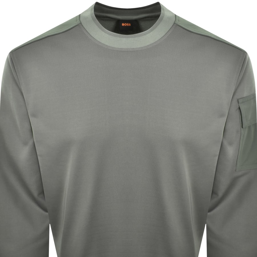 Image number 3 for BOSS We Functional Sweatshirt Grey