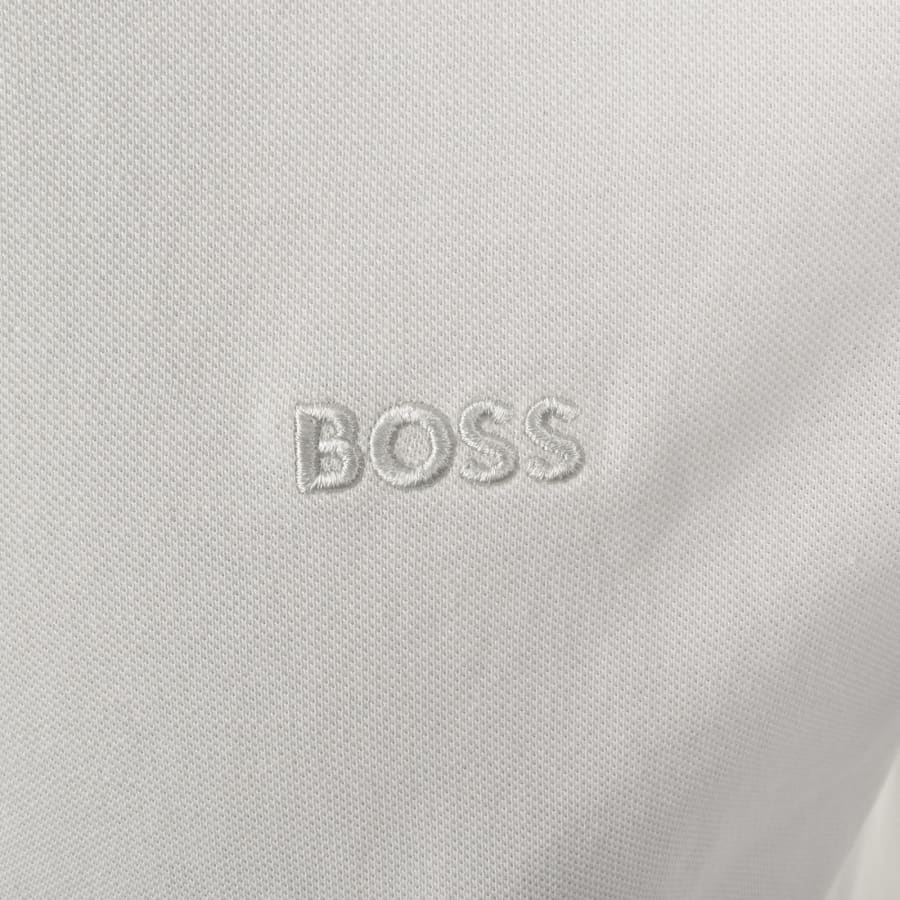 Image number 3 for BOSS Pe Wildnature Polo T Shirt Cream