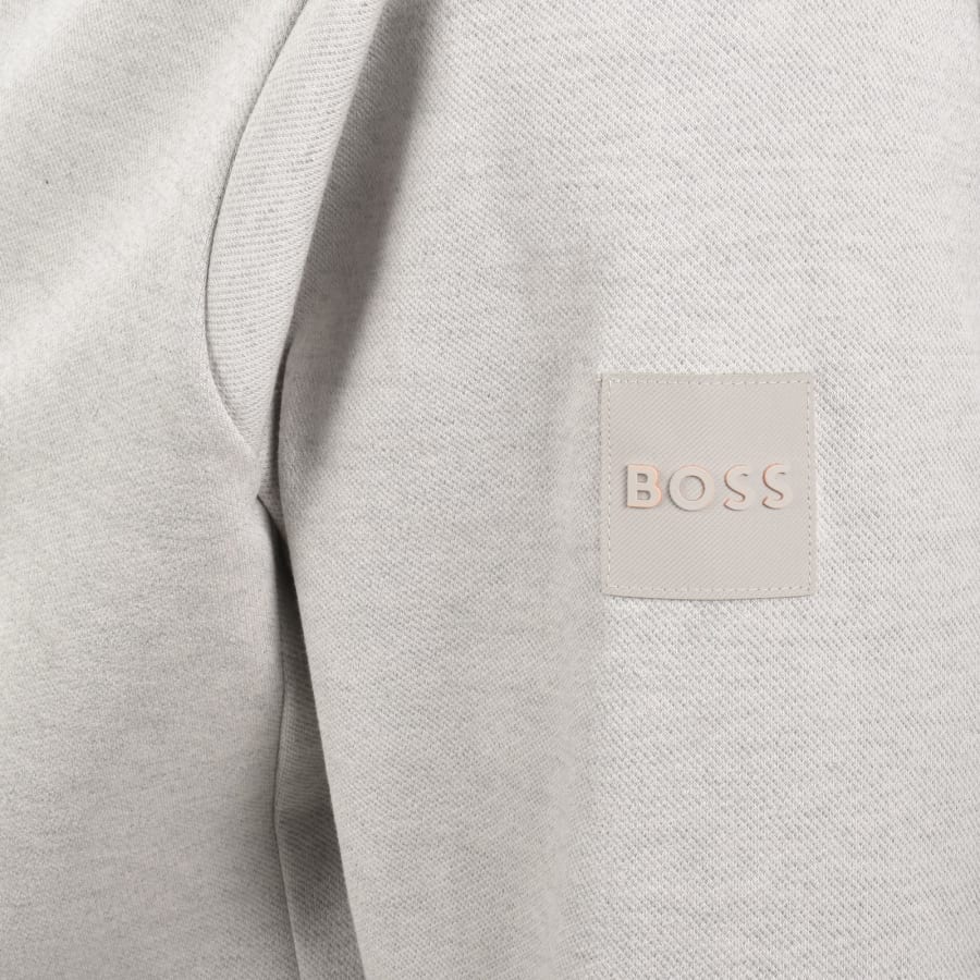 Image number 4 for BOSS Pe Twist Overshirt Open Grey
