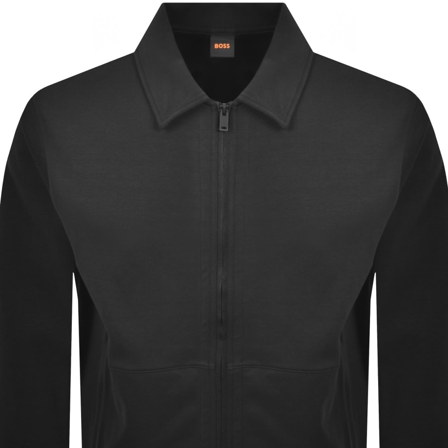 Image number 3 for BOSS Pe Twist Overshirt Open Black