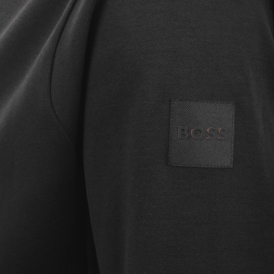 Image number 4 for BOSS Pe Twist Overshirt Open Black