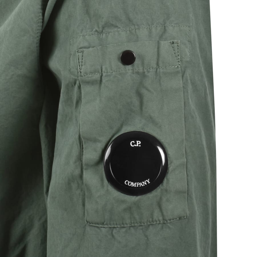 Image number 4 for CP Company Micro-Reps Hooded Jacket Green