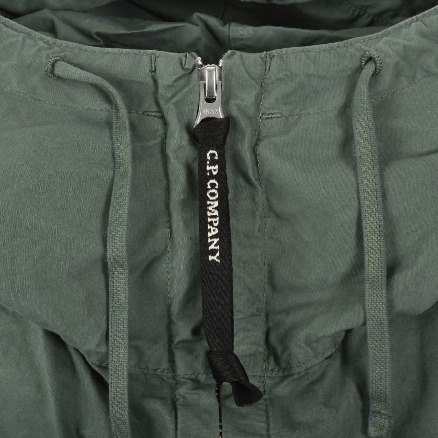 Image number 5 for CP Company Micro-Reps Hooded Jacket Green