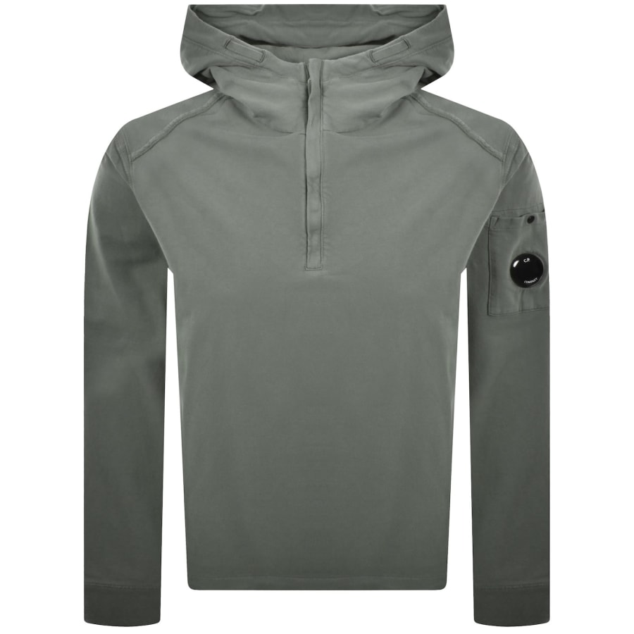 Image number 2 for CP Company HZ Lens Sweatshirt Green
