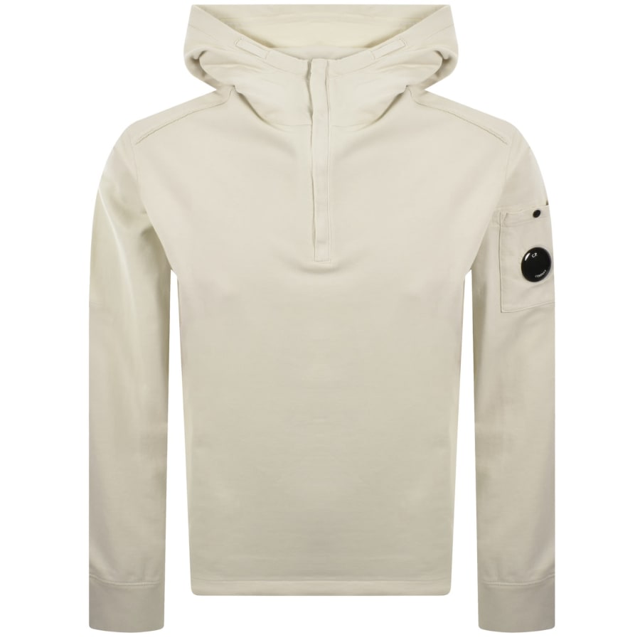 Image number 2 for CP Company HZ Lens Sweatshirt Cream