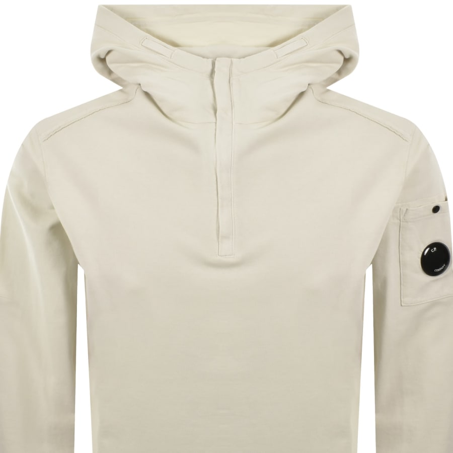 Image number 3 for CP Company HZ Lens Sweatshirt Cream
