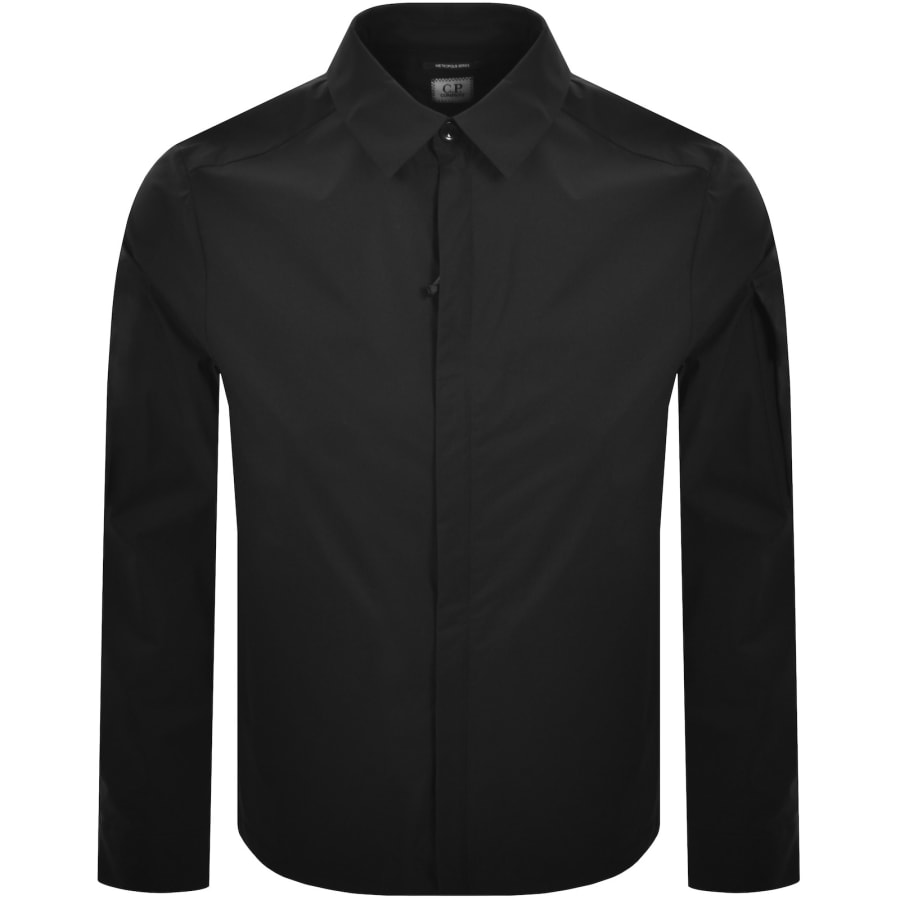 Image number 2 for CP Company Metro-Tek Overshirt Black