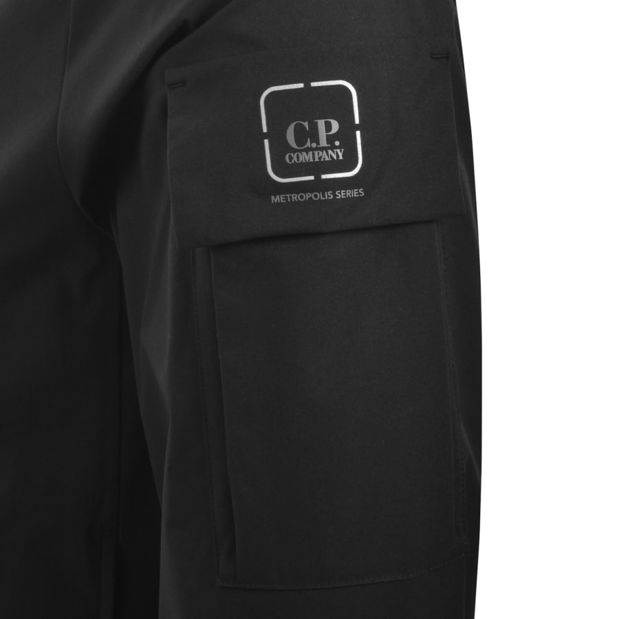 Image number 4 for CP Company Metropolis Tek Overshirt Black