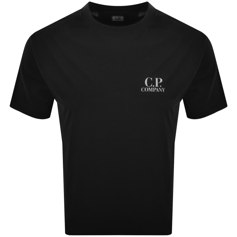 Image number 2 for CP Company Logo T Shirt Black