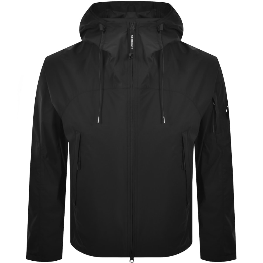 Image number 2 for CP Company Pro-Tek Hooded Jacket Black
