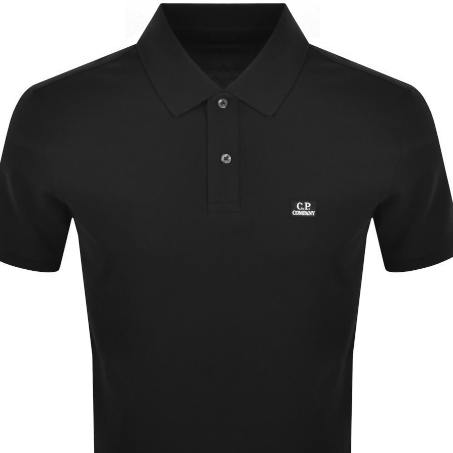 Image number 2 for CP Company Polo T Shirt Black
