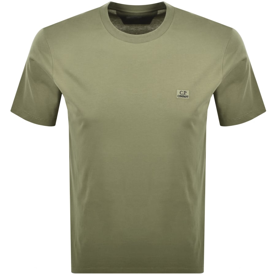 Image number 1 for CP Company Logo T Shirt Green