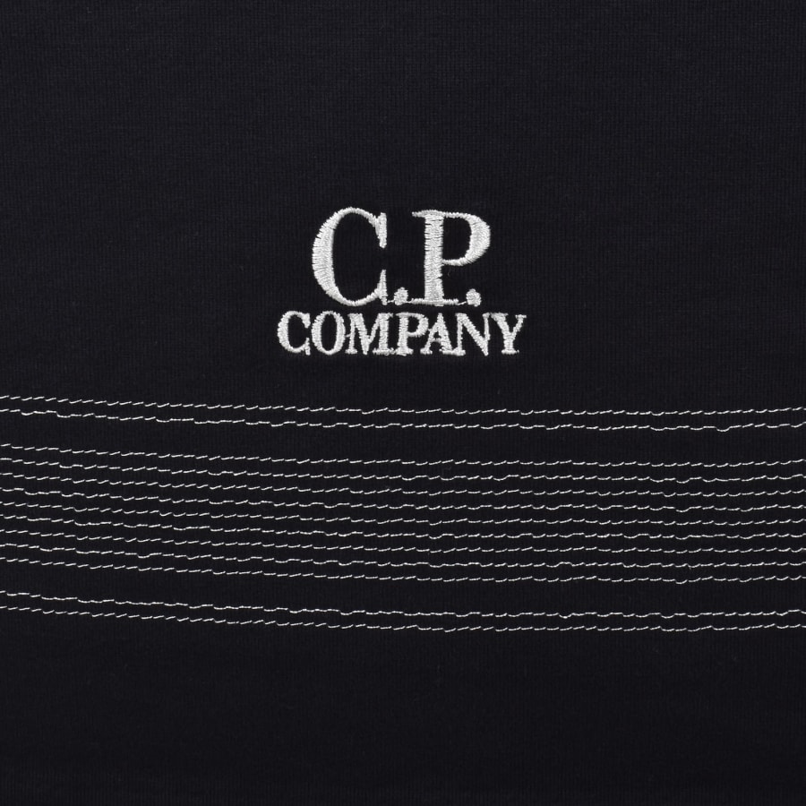 Image number 3 for CP Company T Pezza Jersey T Shirt Navy