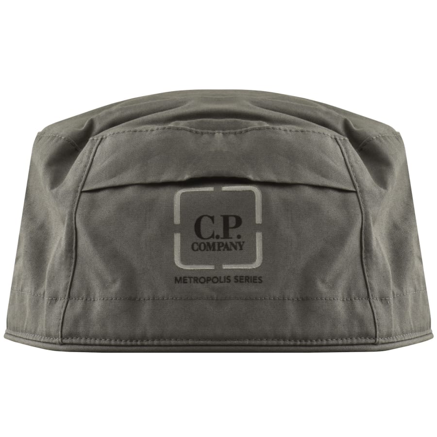 Image number 3 for CP Company Metropolis Hyst Bucket Hat Grey
