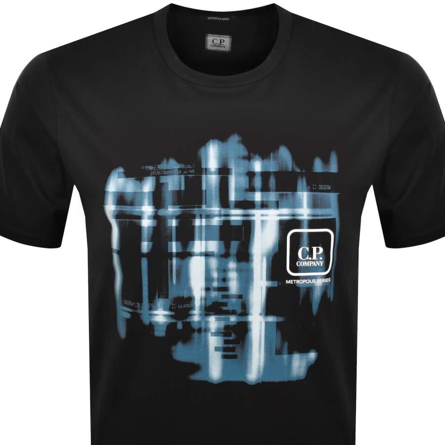 Image number 2 for CP Company Logo T Shirt Black