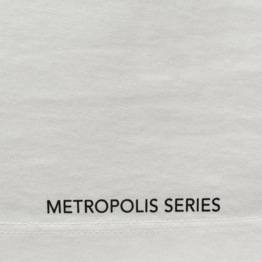 Image number 4 for CP Company Metropolis Logo T Shirt Gauze White