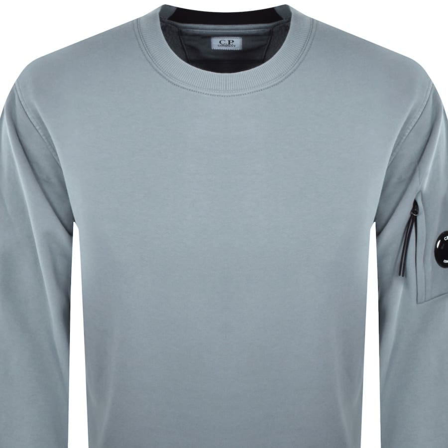 Image number 3 for CP Company Raised Lens Sweatshirt Blue