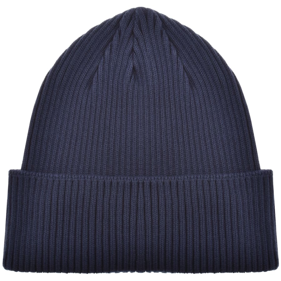 Image number 2 for CP Company Goggle Beanie Hat Blue