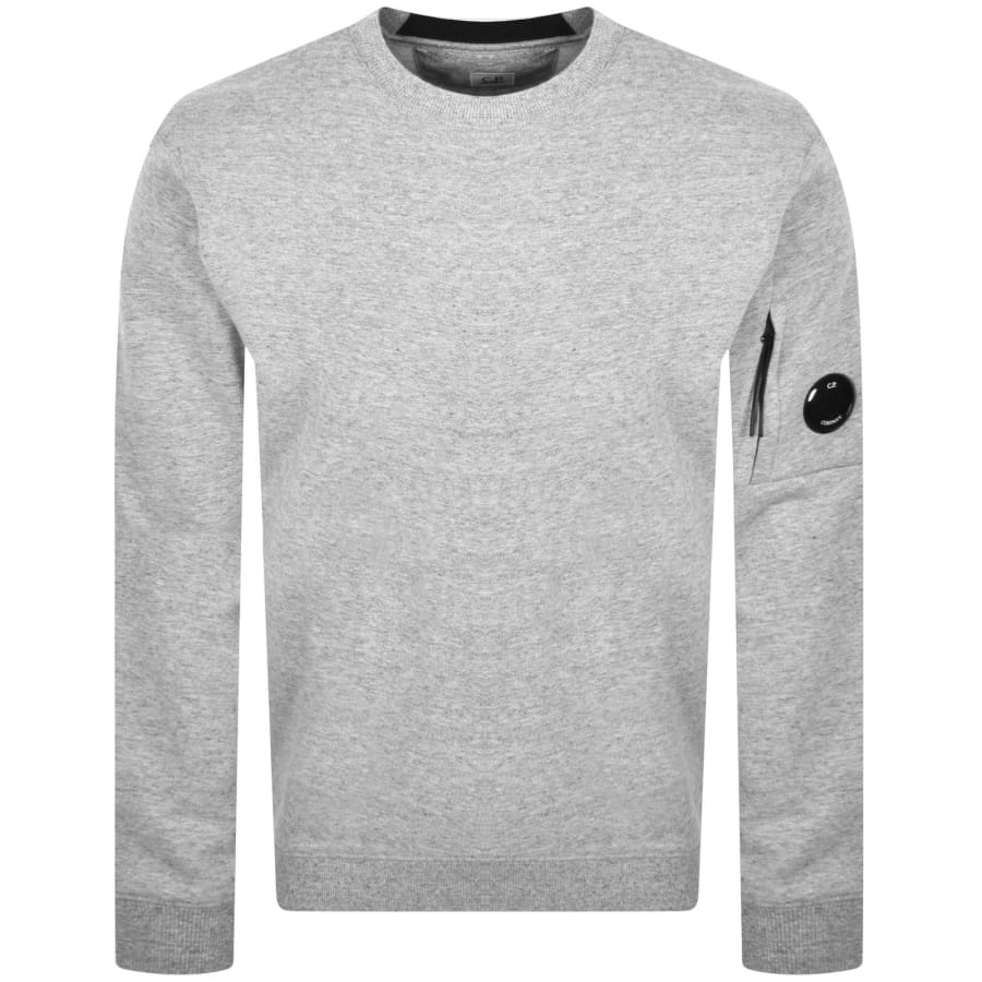 Image number 2 for CP Company Raised Lens Sweatshirt Grey