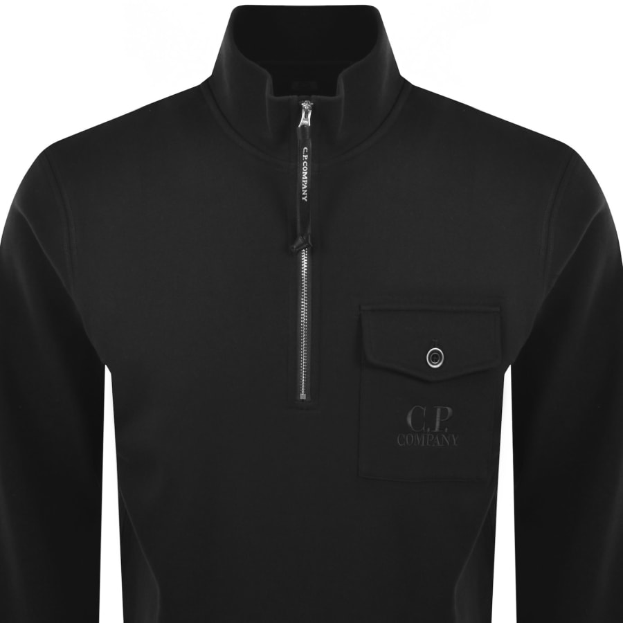 Image number 2 for CP Company Raised HZ Sweatshirt Black