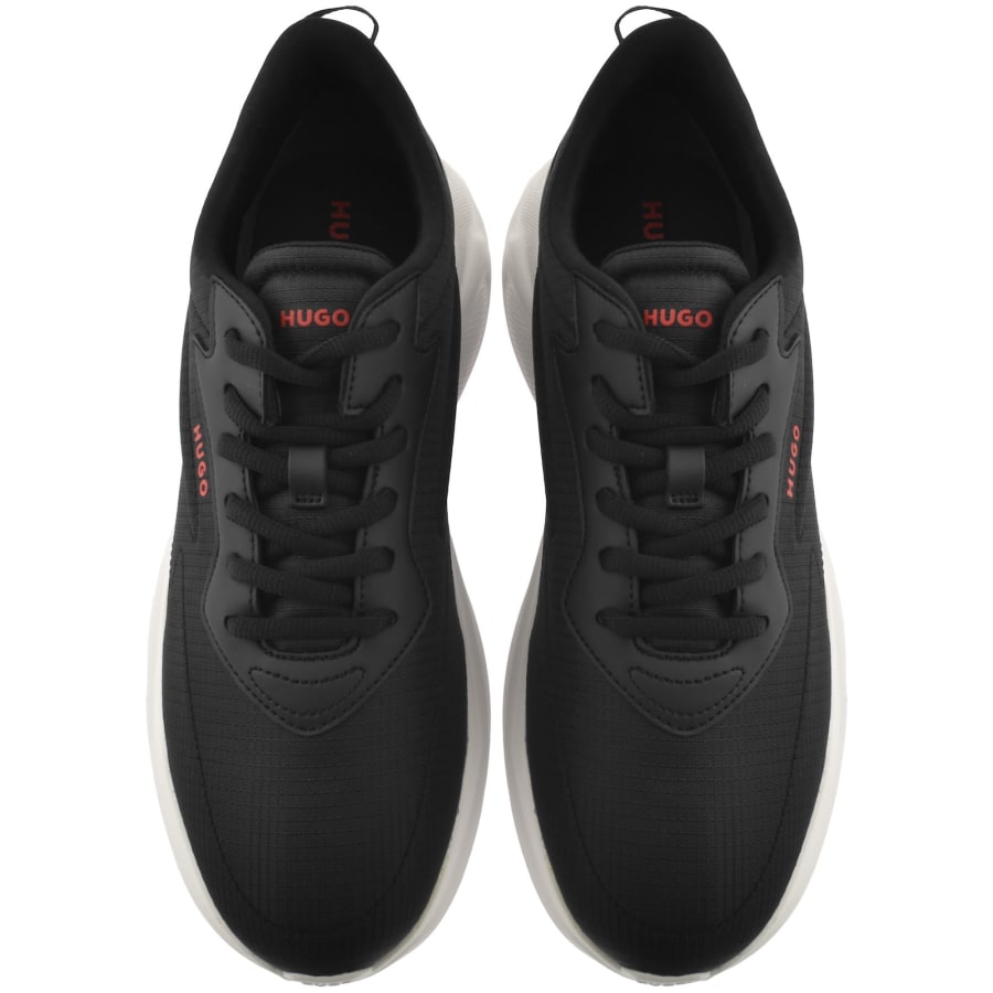 Image number 3 for HUGO Leon Runner Trainers Black