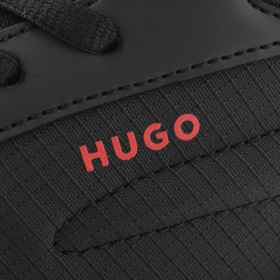 Image number 4 for HUGO Leon Runner Trainers Black
