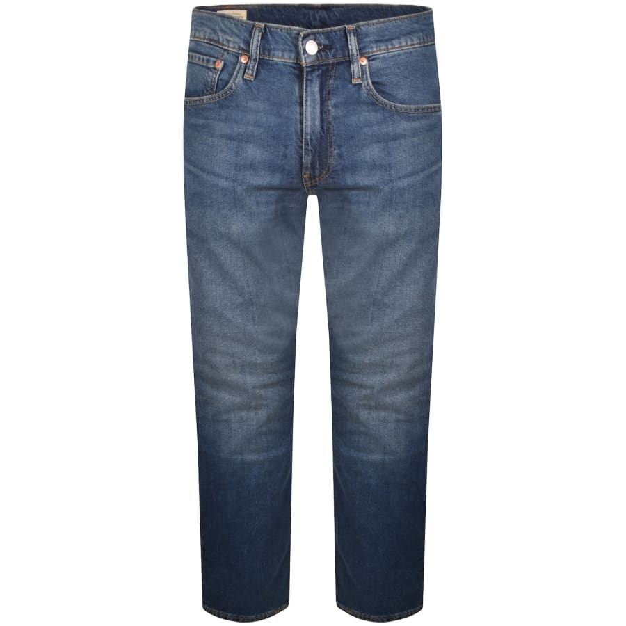 Image number 2 for Levis 502 Regular Tapered Jeans Blue