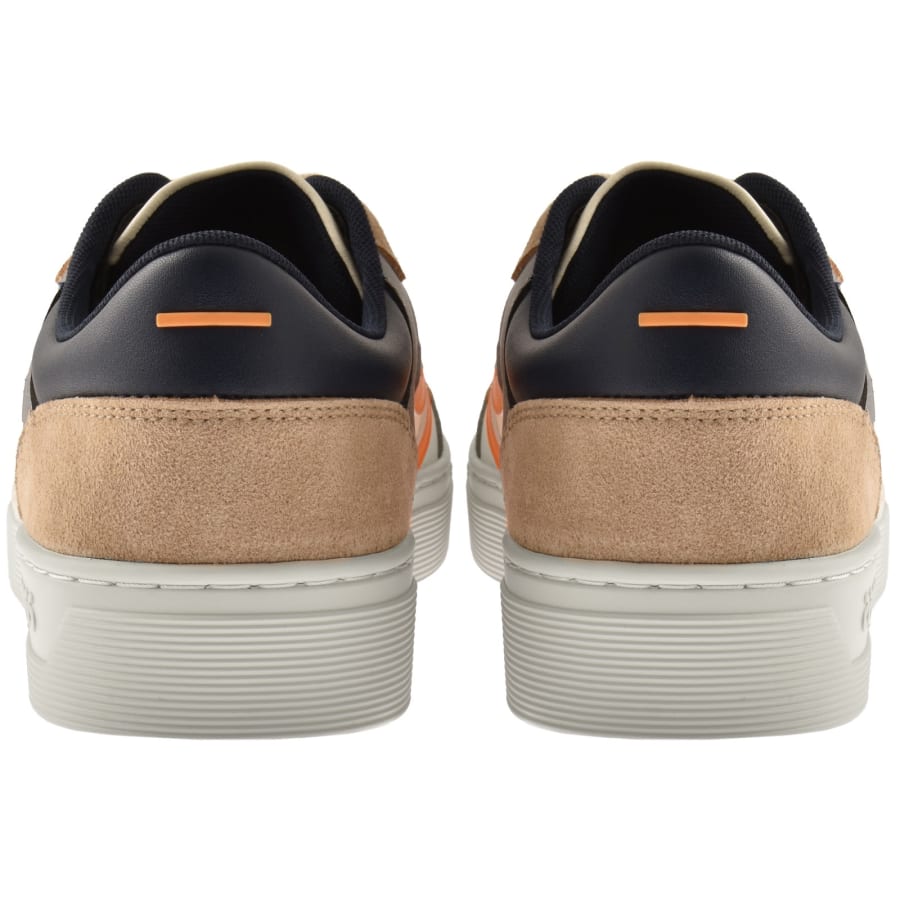 Image number 2 for BOSS Rhys Tennis Trainers Beige