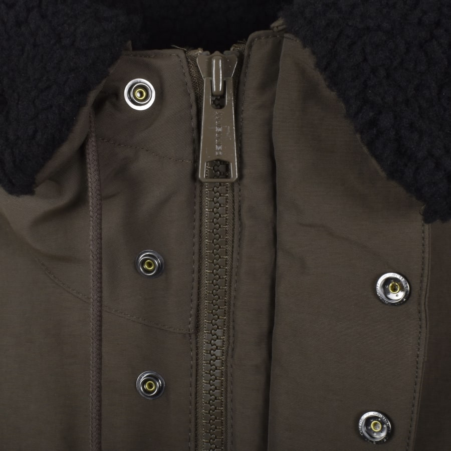 Image number 4 for Carhartt Siberia Parka Jacket Brown