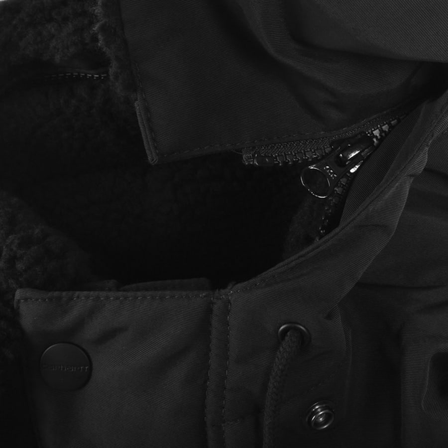 Image number 5 for Carhartt Siberia Parka Jacket Black