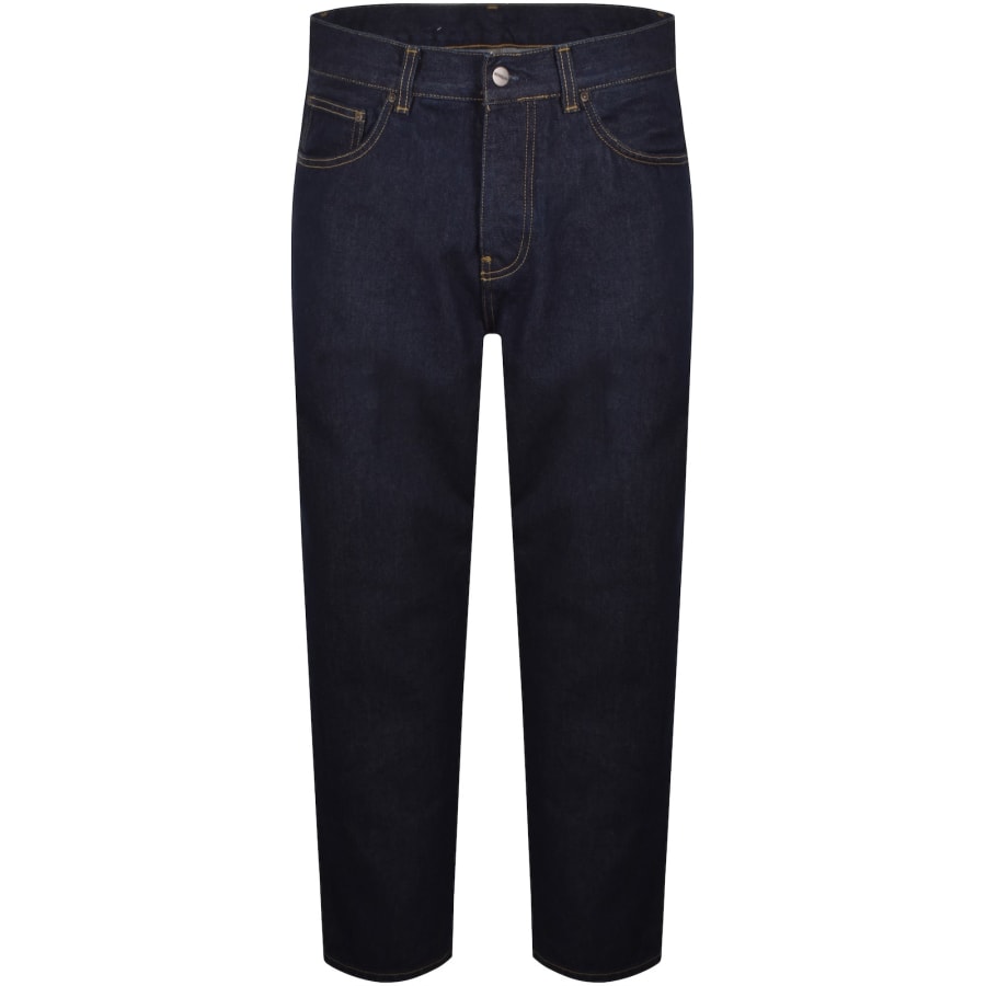 Image number 2 for Carhartt WIP Newel Jeans Blue