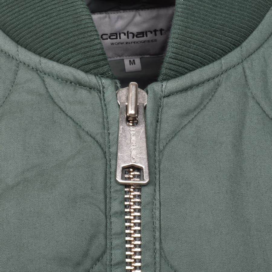 Image number 5 for Carhartt WIP Kylan Liner Jacket Green