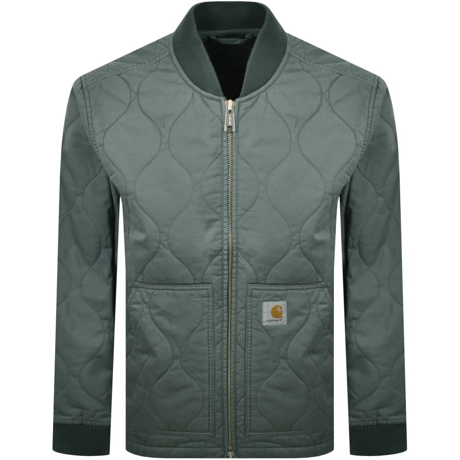 Image number 1 for Carhartt WIP Kylan Liner Jacket Green