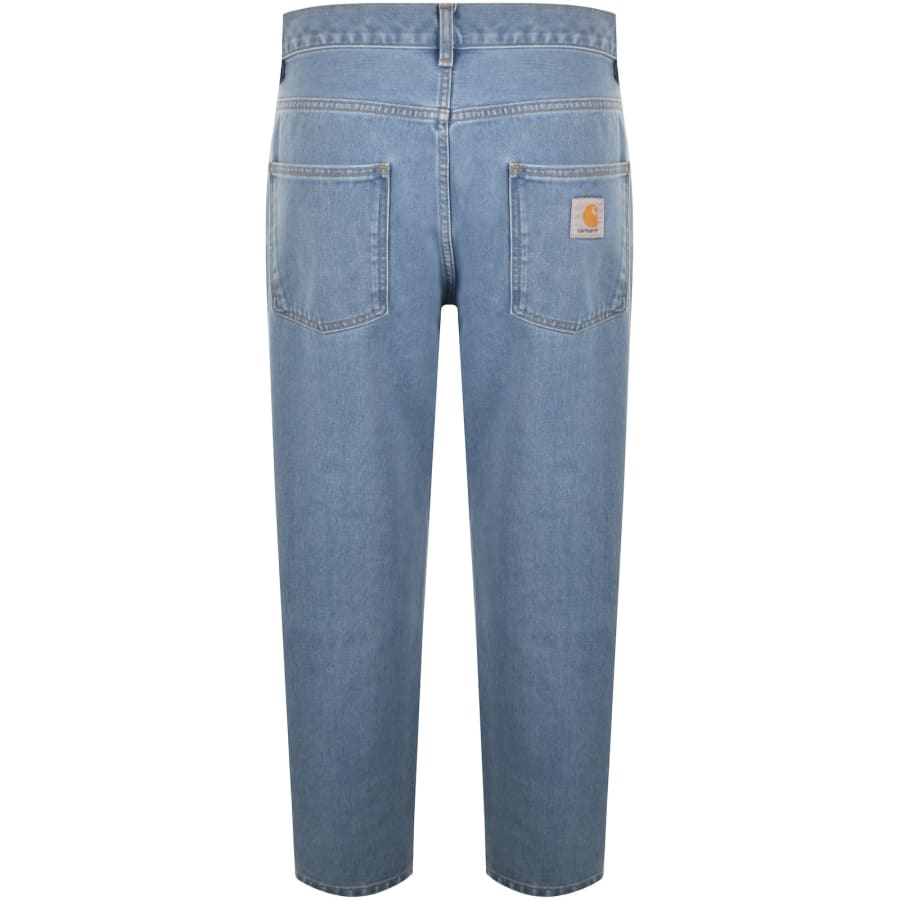 Image number 3 for Carhartt WIP Newel Jeans Blue